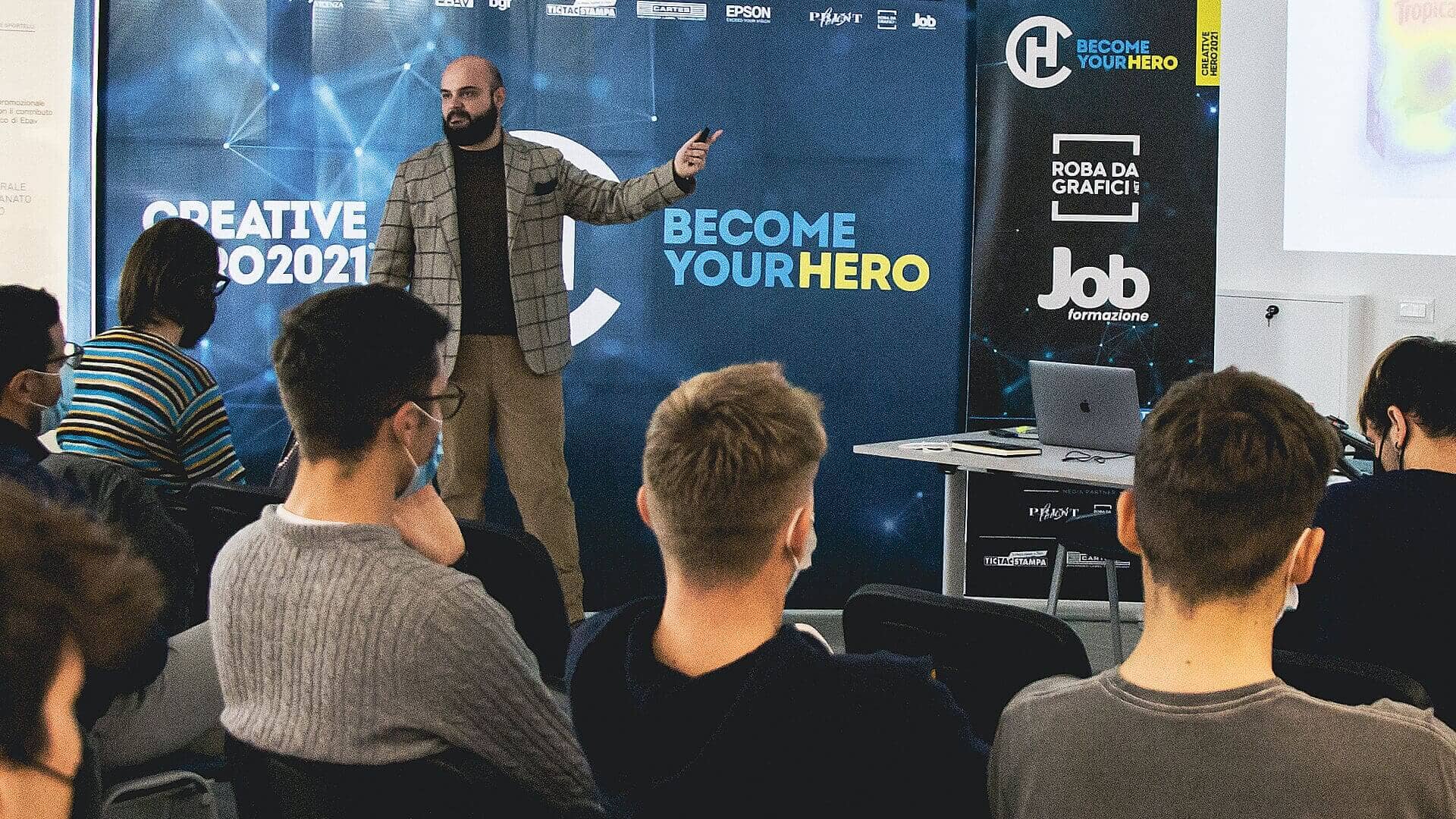 Simone Checchia Creative Hero